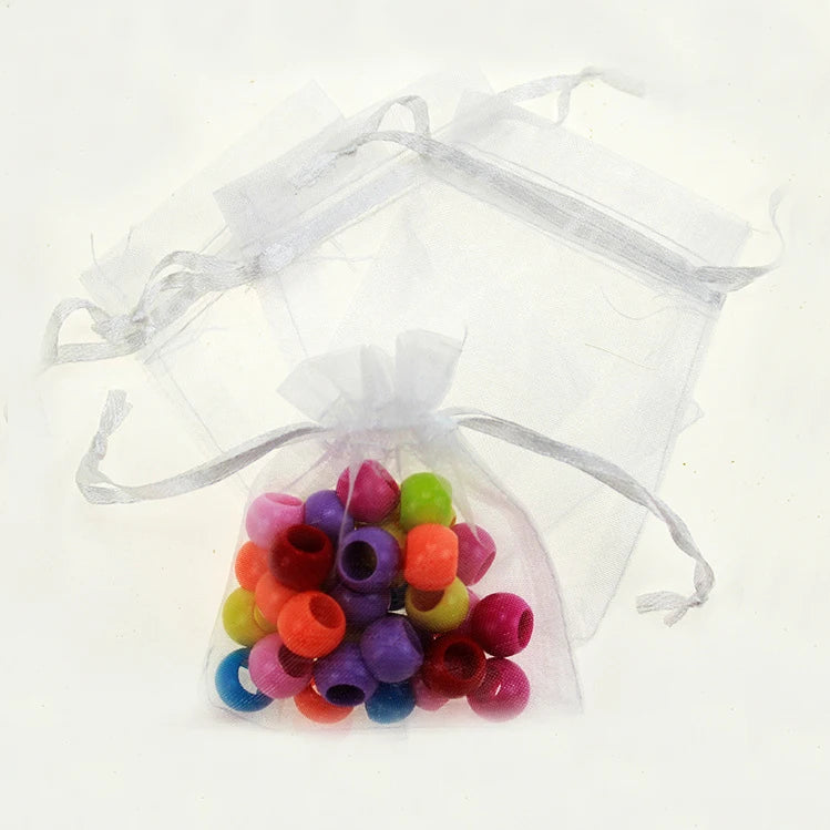 Organza Gift Bags With Handles 50pcs for Jewelry/Wedding/Christmas
