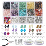 Irregular Gemstone Beads Kit for DIY Jewelry Making