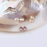 10*15mm Mabe Pearl Loose Beads Pair Precious Drop Water Shape
