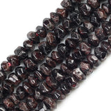 Irregular Garnet Stone Beads 10*15mm Loose Spacer Beads for Jewelry Making