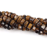 10x15mm Tiger Eye Stone Beads Natural Cut Loose Spacer Beads for DIY Bracelets