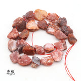 10-15mm Raw Stone Rough Nugget Beads Amethyst Tiger Eye Crystal Beads