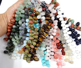 10*16mm Natural Stone Agate Opal Quartz Spacer Beads for DIY Jewelry Making 30pc