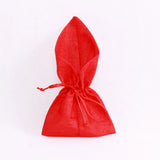 Mixed linen jute bags bracelet jewelry bags small Wedding drawstring bags