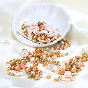 10-19MM Natural Irregular Shell Stone Loose Beads for DIY Necklace Bracelet