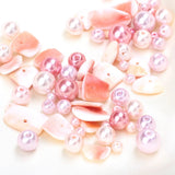 10-19MM Natural Irregular Shell Stone Loose Beads for DIY Necklace Bracelet