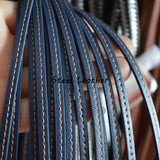 5*2mm Braided Leather Stitched Strings for Bracelets Making