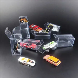 1/64 Car Model Toy Display Box Dustproof Storage Clear Case Protection Showcase