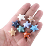 10/20/30pcs 10x19mm Ceramic Starfish Beads for Jewelry Making