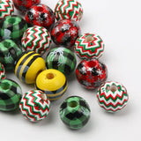 15mm Round Wooden Beads for DIY Jewelry Making - Pack of 10/20/30