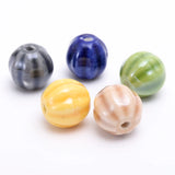 Porcelain Oval Spacer Beads for Jewelry Making DIY 14mm