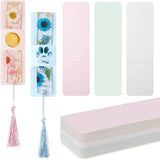 Paper Blank Bookmarks Sleeves Cover Cards for DIY Gift Supplies