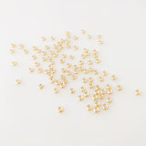 Spacer Flat Beads, 18K Plated Separators for Bracelet Necklace DIY, 30pcs