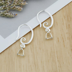 Silver Plated Jewelry Findings Set for Crystal