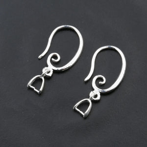 Silver Plated Jewelry Findings Set for Crystal