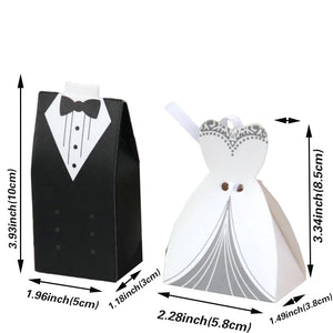 Bride and Groom Candy Box Wedding Gift