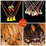 Adjustable Leather Cord Necklace Chain Bracelet Wire Rope for DIY Jewelry Making