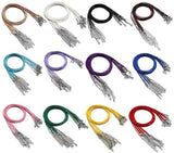 Adjustable Leather Cord Necklace Chain Bracelet Wire Rope for DIY Jewelry Making