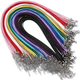 Adjustable Leather Cord Necklace Chain Bracelet Wire Rope for DIY Jewelry Making