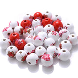 15mm Natural Wooden Beads Round Spacer Beads For DIY Decoration