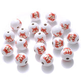 15mm Wooden Animal Spacer Beads DIY Home Decor