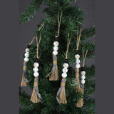 16mm Snowman Wood Beads for Jewelry Making DIY Bracelet Necklace