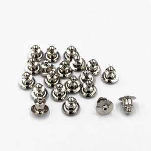 Metal Pins Keepers Safety Locking Clasp for Jewelry Making