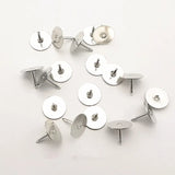 Metal Pins Keepers Safety Locking Clasp for Jewelry Making