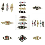 10-20 pcs Metal Filigree Flowers Charms for Jewelry DIY