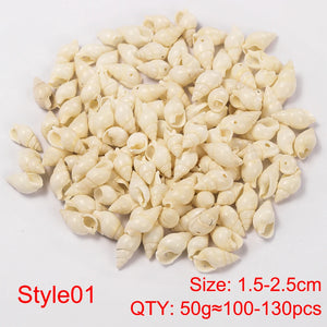 50g Sea Shell Beads for Jewelry Making DIY Necklace Bracelet Accessories