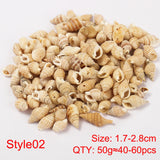 50g Sea Shell Beads for Jewelry Making DIY Necklace Bracelet Accessories