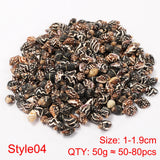 50g Sea Shell Beads for Jewelry Making DIY Necklace Bracelet Accessories