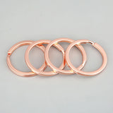 Metal Key Chains Keyring Split Ring Never Fade Key Ring For DIY Jewelry Making