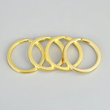 Metal Key Chains Keyring Split Ring Never Fade Key Ring For DIY Jewelry Making