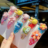 10/20PCS Girls Cartoon Flower Fruit Hairpins Hair Clips Hair Accessories