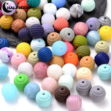 15mm Silicone Bead Teethers for Jewelry Making Bracelet Pacifier Holder