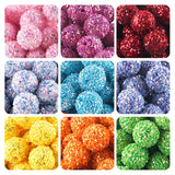 18mm Mermaid Tears Sequins Acrylic Round Bead for Jewelry Making DIY