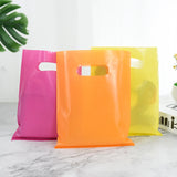 20x15cm Colorful Plastic Gift Bag Birthday Party Cookie Candy Bags
