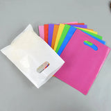 20x15cm Colorful Plastic Gift Bag Birthday Party Cookie Candy Bags