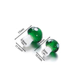 Colorful Glass Mushrooms Spacer Beads for Jewelry Making