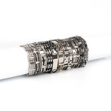 Bohemian Stainless Steel Bracelet Mixed Styles Leather Jewelry