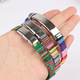 Bohemian Stainless Steel Bracelet Mixed Styles Leather Jewelry
