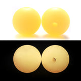 Luminous Silicone Beads 10/20Pcs Glow In The Dark Beads 12mm 15mm 19mm