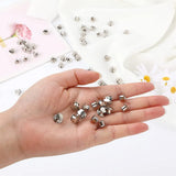 10/20Pcs Metal Locking Pin Back DIY Brooch Lapel Safety Hold Jewelry Findings
