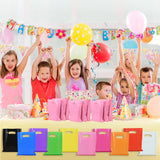 10/20Pcs Portable Solid Gift Bags with Handle