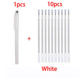 10/20Pcs Heat Erasable Fabric Pens for Sewing DIY Craft