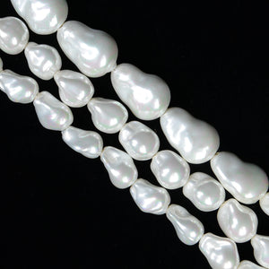 10-20mm Baroque Beads Smooth Loose Beads for Jewelry Making