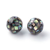 10-20pcs Shell Round Beads for DIY Jewelry Making F50