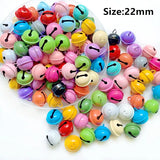 10/20pcs 22mm Bell Keyring Pendant DIY Jewelry Making Charms Accessories
