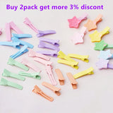 Metal Hairclip Bezel Base Hair Clip DIY Jewelry Making Girls Hair Accessories